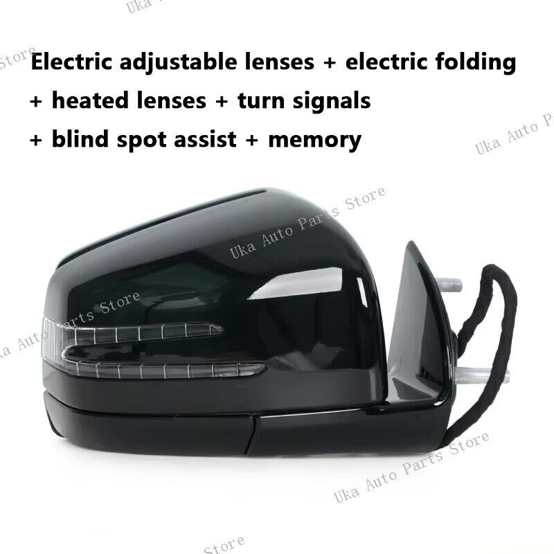 LHRH Side Door Wing Mirror Blind Spot for Mercedes-Benz W164 ML GL 2005 2006-11