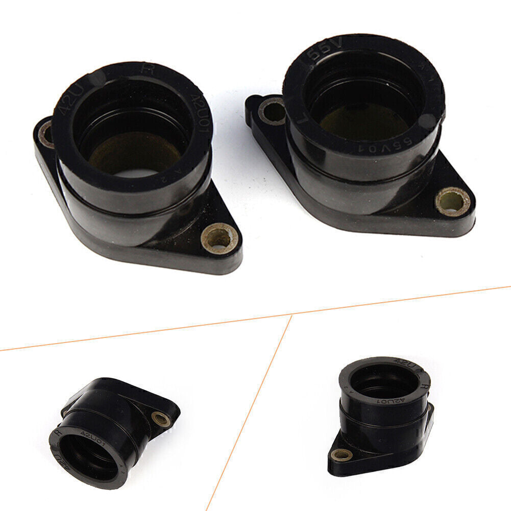 Carburetor Adapter Holder Intake Manifold Boot Fit for Yamaha TT350 1986-1987 XT350