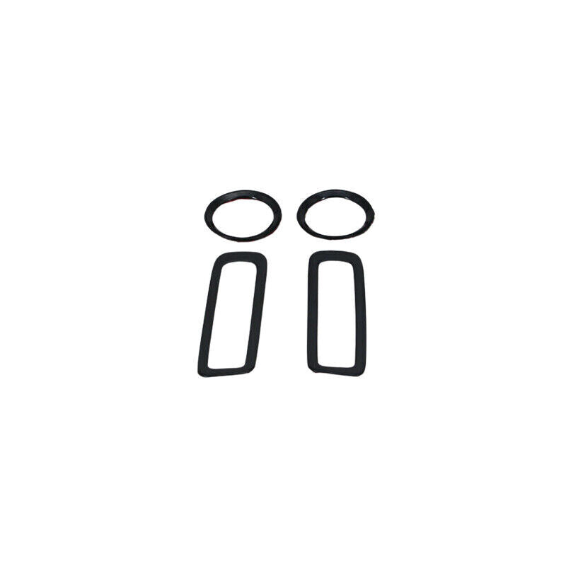 4X for Mazda CX-5 2017-2021 Black Titanium Car A-Pillar Speaker Frame Cover Trim