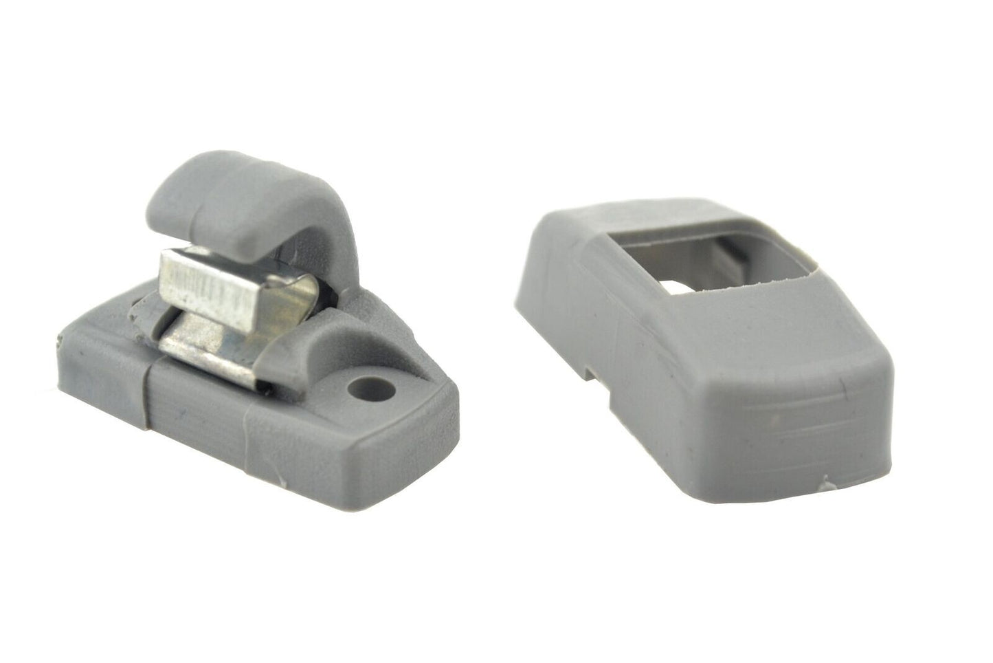 2Pcs for VW for Jetta Beetle Eos for Golf for Passat Grey Sun Visor Clips 3B0857561B