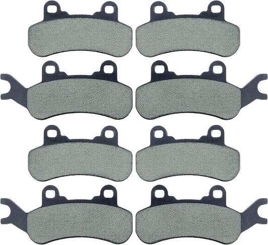 Front and Rear Brake Pads for Maverick X3 /X3 Max 4x4 DPS /2017 X3 4x4 XDS