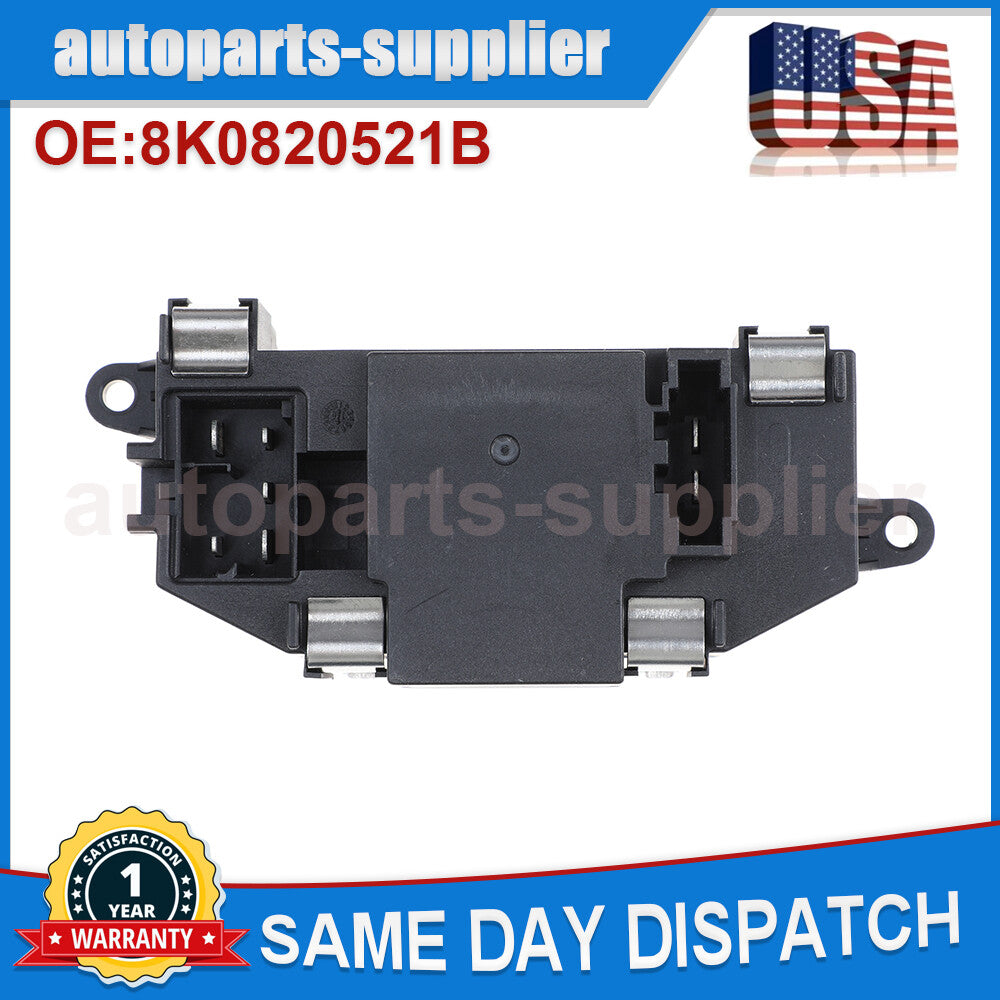 Heater, air conditioner, air conditioner blower motor resistor suitable for Audi A4 Q5 S8 8K0820521B