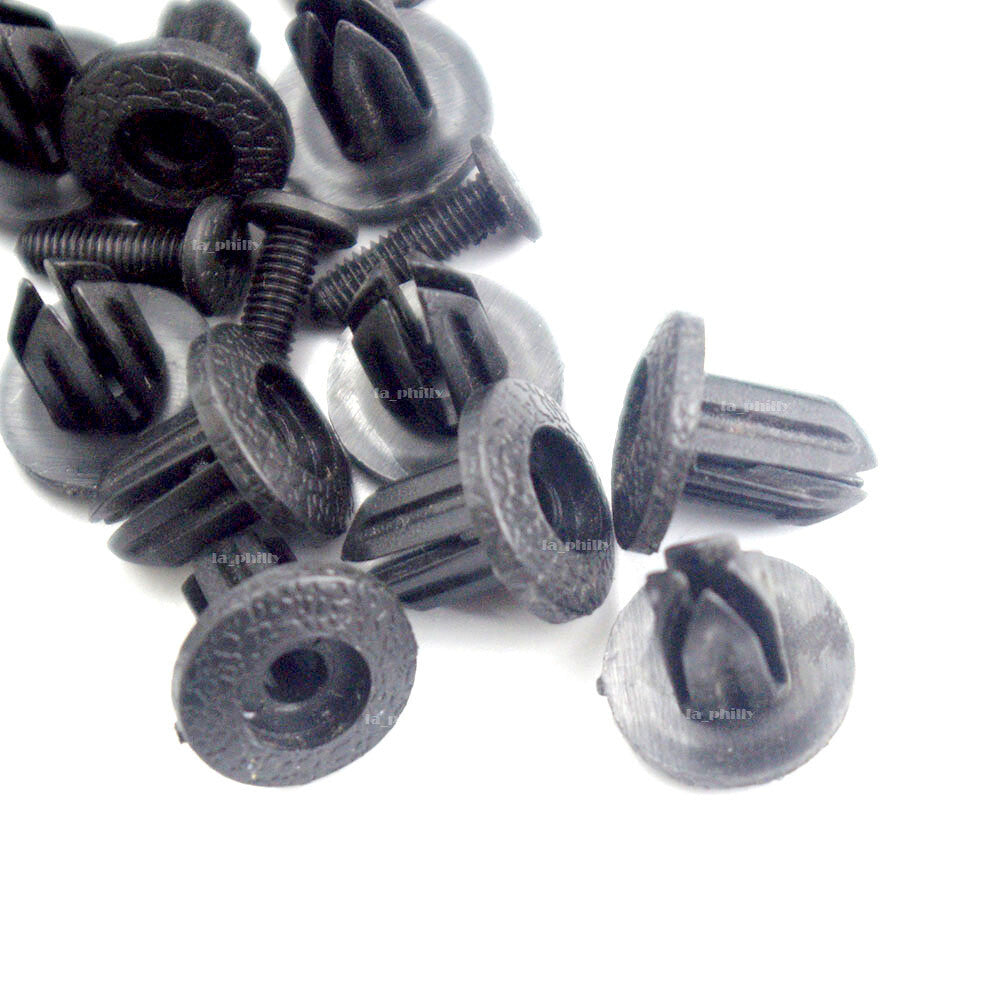 Qty 10 Pillar Garnish Side Trunk Lining Retainer Clips 91550-SH3-003 for Honda