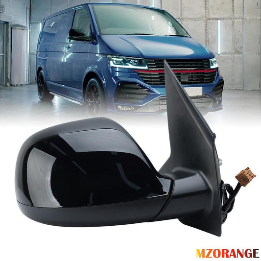 F¨¹r for VW T6 Transporter 15-24 Au?enspiegel R¨¹ckspiegel 7 Draht Beheizbar Rechts
