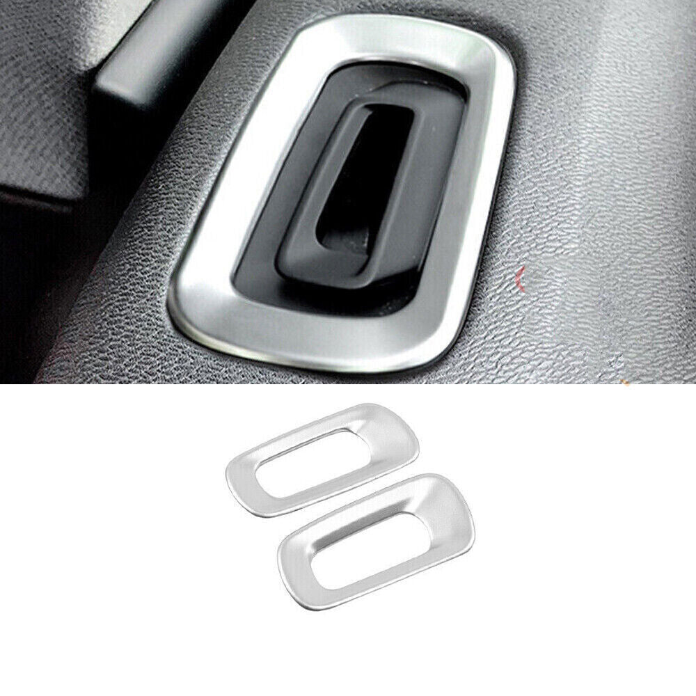 for Volvo XC40 2019-22 silver ABS Console Dashboard Air Outlet Vent Trim kit 6x
