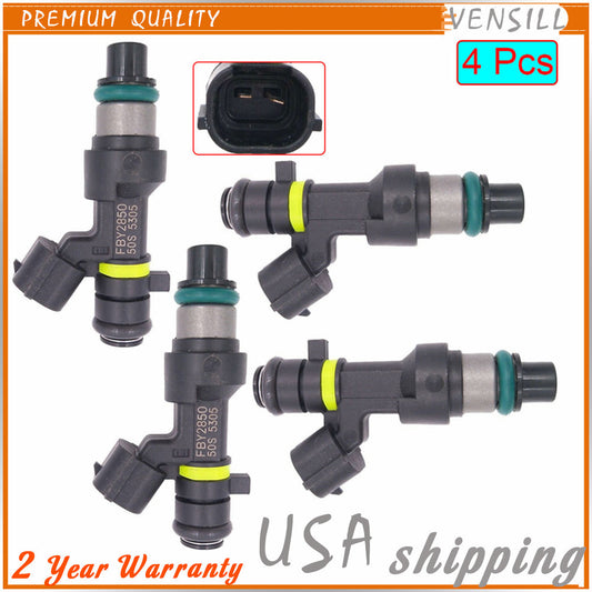 4X Fuel Injector 16600-EN200 for Nissan NV Sentra 2.0L Cube Versa 1.8L FBY2850