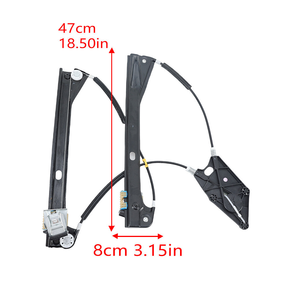 F¨¹r for VW Polo 2009-2022 Fensterheber Elektrisch Ohne Motor Vorne Links 6R4837461