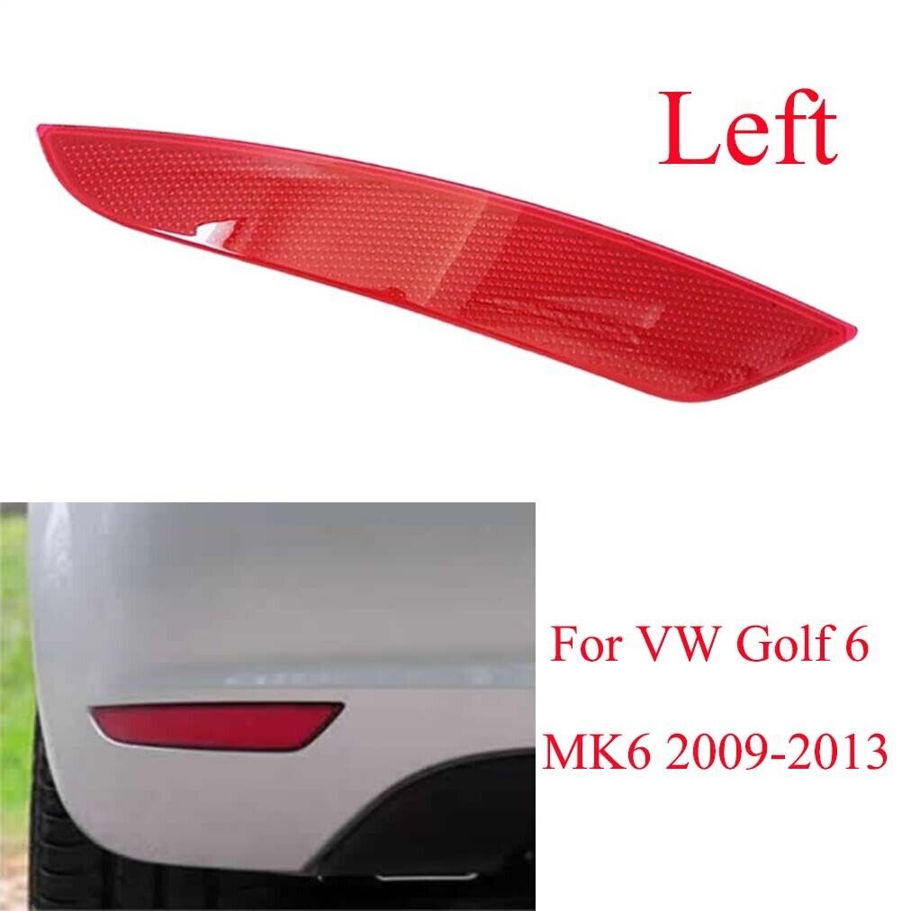 Fit for VW for Golf 6 MK6 2009-2013 Left Side Rear Bumper Reflector Light Brake Lamp