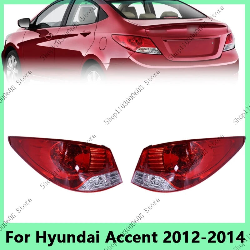 New Set Of 2 Fits for HYUNDAI ACCENT 12-2014 Right Left Side TAIL LAMP Assy