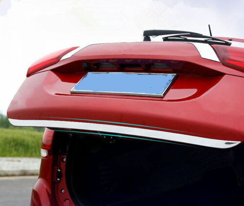 for Mitsubishi OUTLANDER 2016-2020 Chrome Rear Door Trunk Lid Cover Trim S.Steel