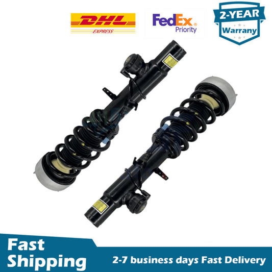 2x Front Shock Struts Assys EDC Fit for BMW X5 F15 F85 X6 F16 F86 xDrive 2014-2019