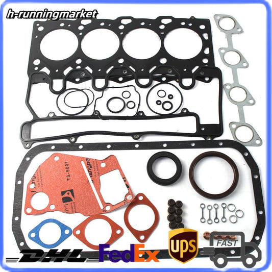4LE2 1 set Overhaul Gasket Kit for ISUZU SUMITOMO SH75UJ-7 Kobelco Hitachi JCB