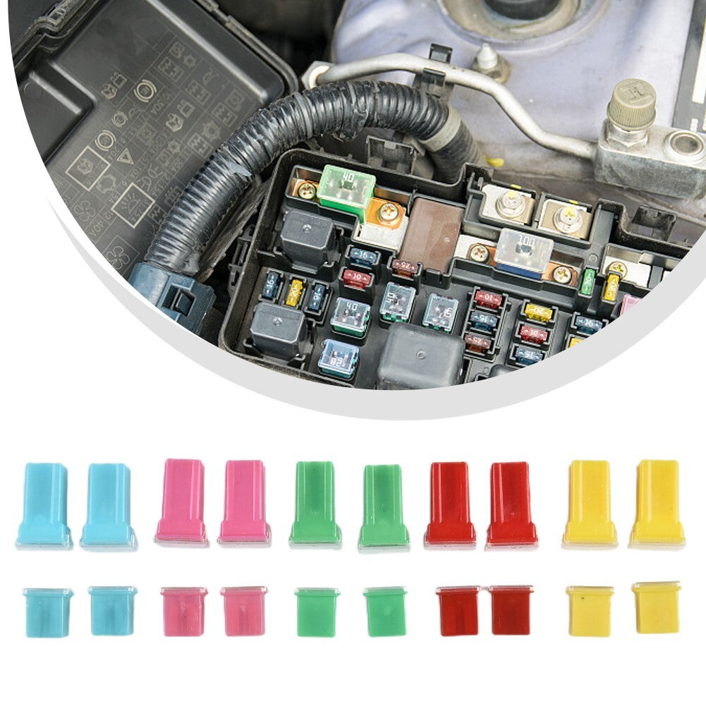 20Pcs Fuses Pack Kit 20A,30A,40A,50A,60A Car Auto Van Square Assortment Fuse New