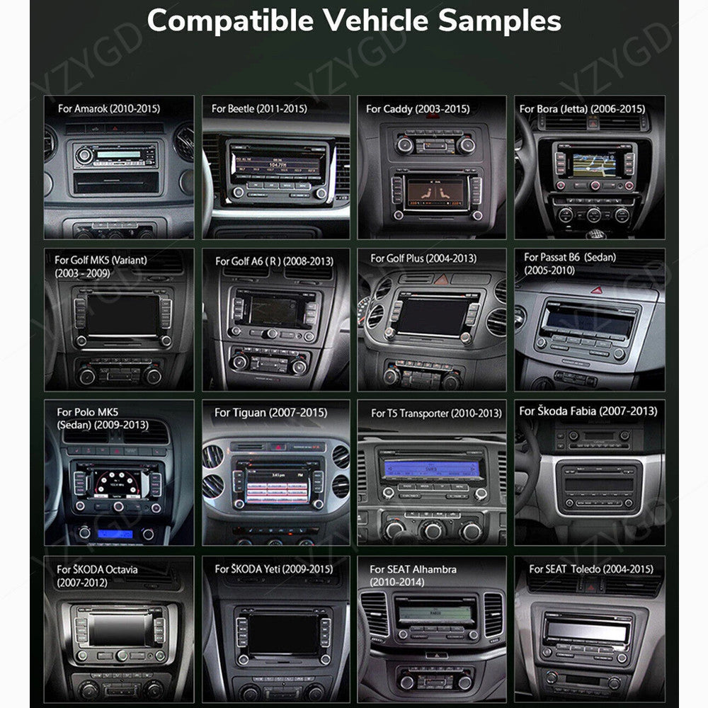 for Volkswagen Vento 2009-2015 Stereo Android Auto Carplay Car Radio GPS Screen