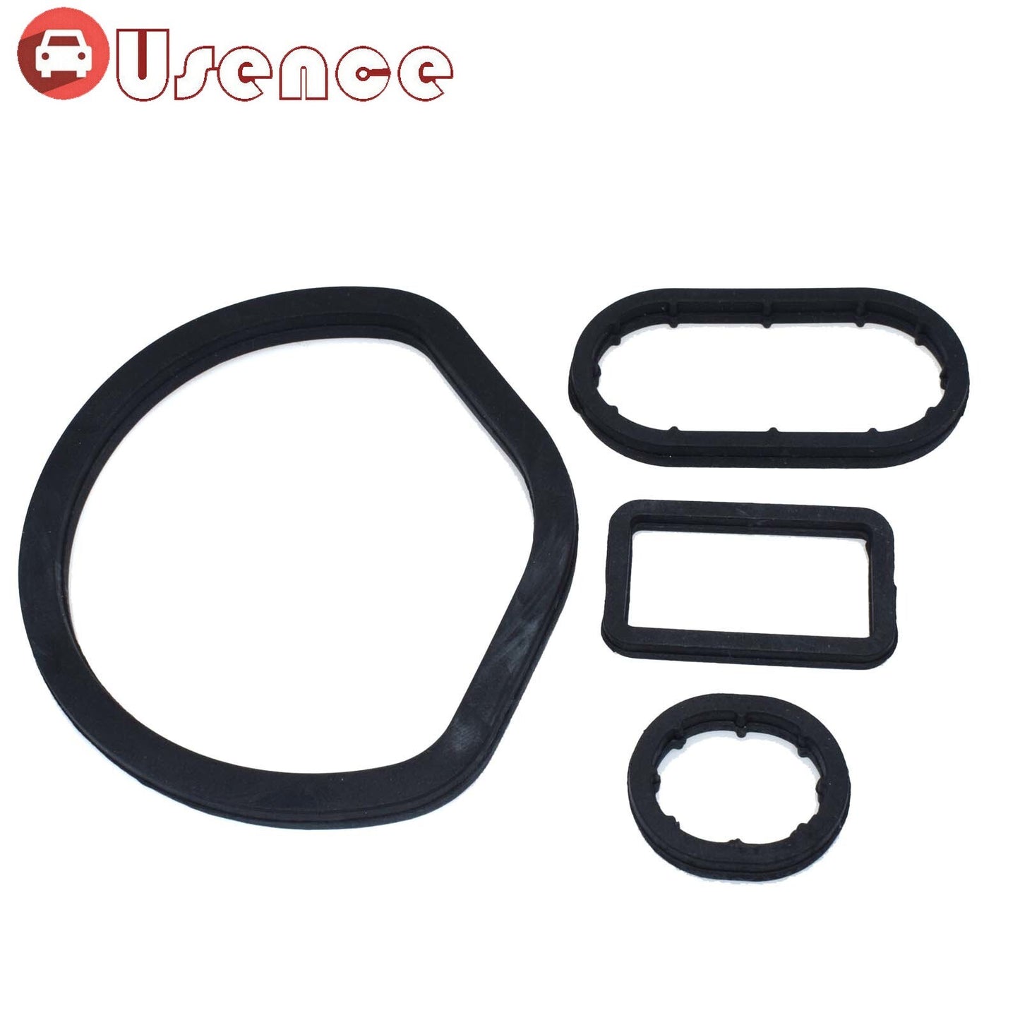 4X Engine Oil Filter Housing Seal Kit for Mercedes-Benz W163 W202 W203 W208 W210