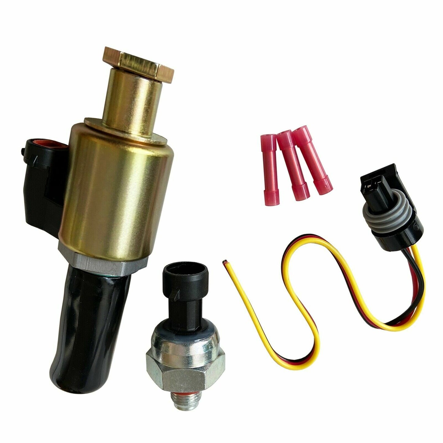 NEW IPR Valve Injector Pressure Regulator ICP Sensor Fit for Cat 3126 3126B U