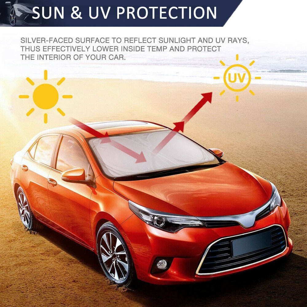 for Lincoln MKS MKT MKZ Car Windshield Sunshade Reflective Sun Shield Cover