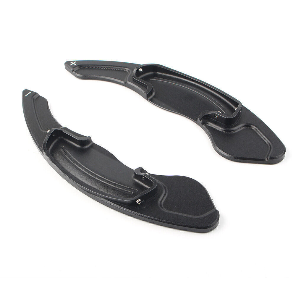 2x Car Steering Wheel Shifter Paddle Extension Fit for Honda Accord for Acura CDX Black