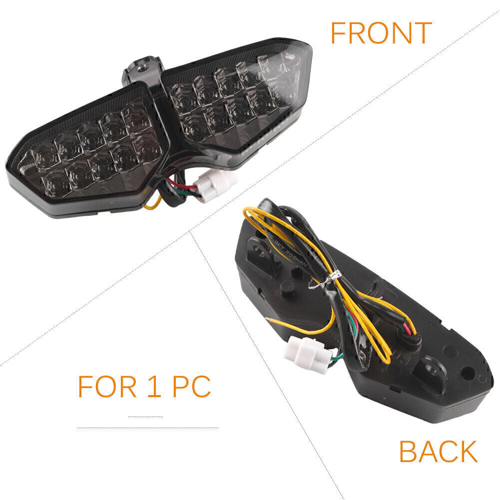 Stop Tail light W/ Brake Turn Signals fit for Yamaha YZF R6 2003 2004 2005 Smoke