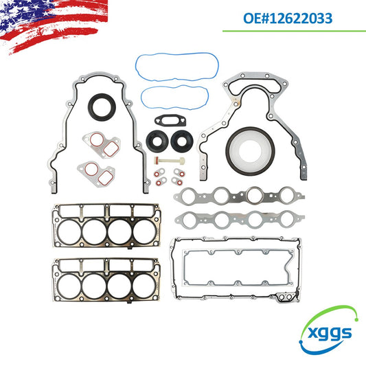 12573460 12622033 For LS1/LS6/LQ4/LQ 9/4.8/5.3 Gasket Set Kit T598129 12585673