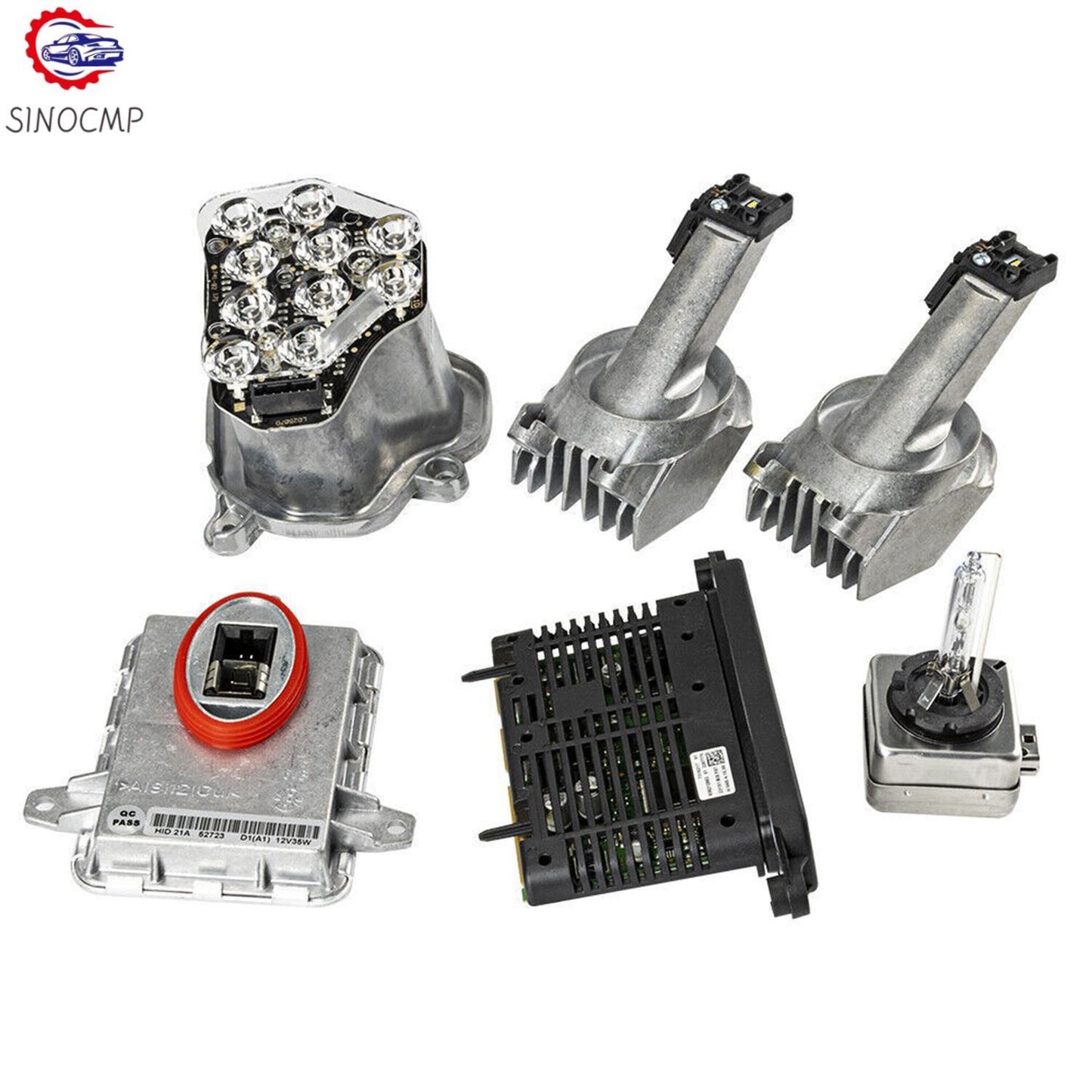 Xenon Ballast Bulb LED Module Diode Kit Left for 2011-13 for BMW 5 Series 535i 528i