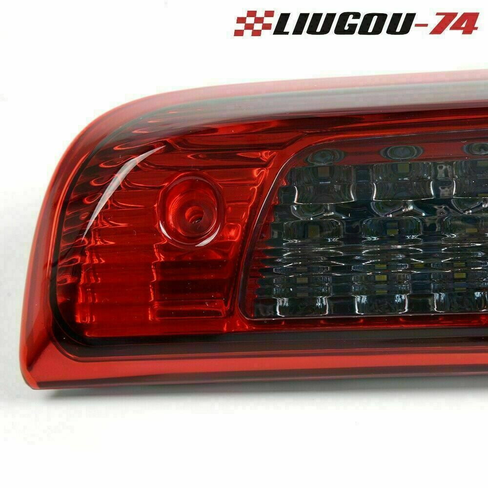 Suitable for 14-18 year old Gimli for Sierra and for Chevrolet Silverado Third Brake Lights (Red/Smoke)