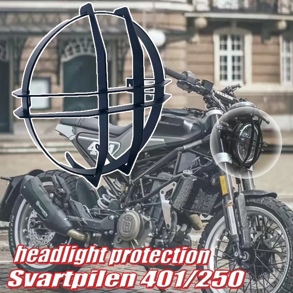 For Husqvarna 250 Headlight Protection Vitpilen 401 Svartpilen 401 2018-2022