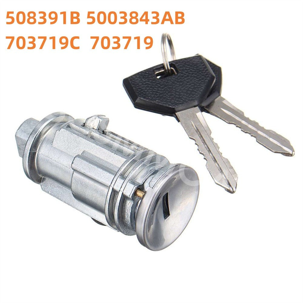 Car Ignition Lock Cylinder Switch W/2 Keys 703719 Fit for Jeep Liberty 2002-2008