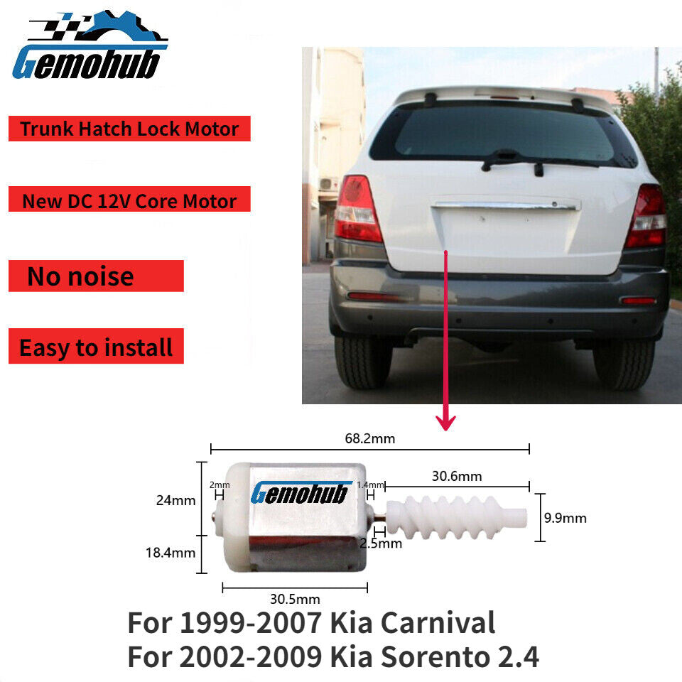 Trunk Door Lock Actuator Motor for 02-2009 for Kia Sorento 2.4 1999-07 for Kia Carnival
