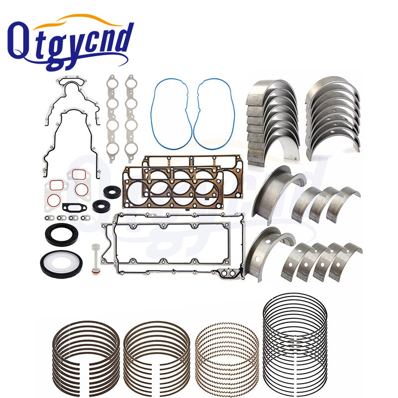 Engine Rebuild Re-Ring Kit for 1999-2017 GM for GMC Gen III 4.8L 5.3L 6.0L 12558178