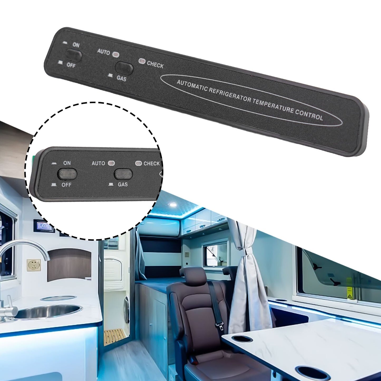 For Dometic Refrigerator 2-Way Eyebrow Control Board DM2652 DM2852 DM2862 RM2351