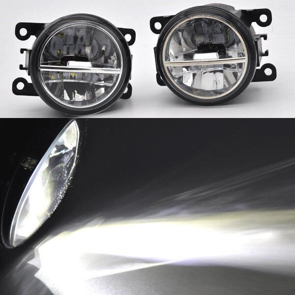 2x White LED lamp Fog Light Conversion Kit 6000K for Maserati for Levante M161 17-21