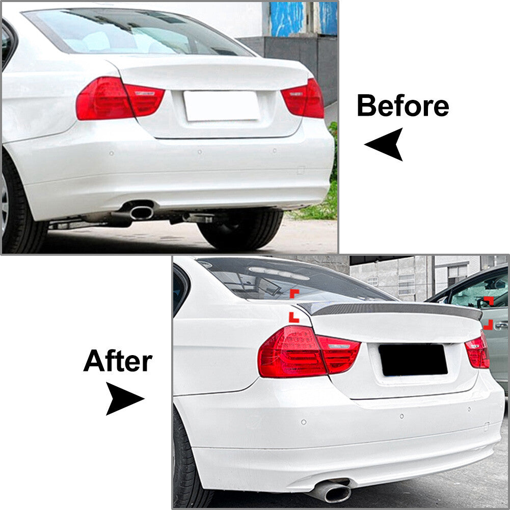 Rear Roof Trunk Spoiler Lip for BMW 3 Series E90 Sedan 2005-2012 2006 2007 08