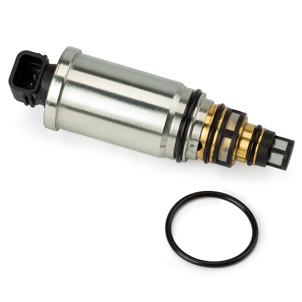 Air conditioning compressor control valve suitable for Hyundai Sonata 2011-2014 and for Kia Optima 2011-2016.
