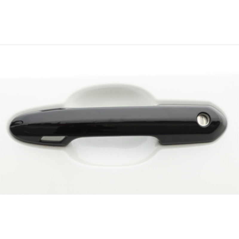 4P Glossy Black Outside Door Handle Cover Trim for Toyota Highlander 2020-2023