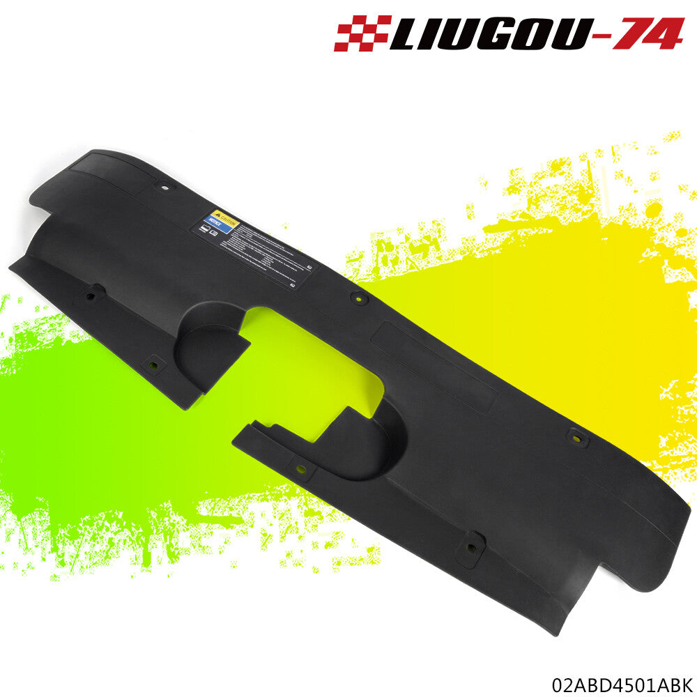Suitable for 2003-2007 for Chevrolet Silverado for GMC for Sierra radiator upper air baffle cover.