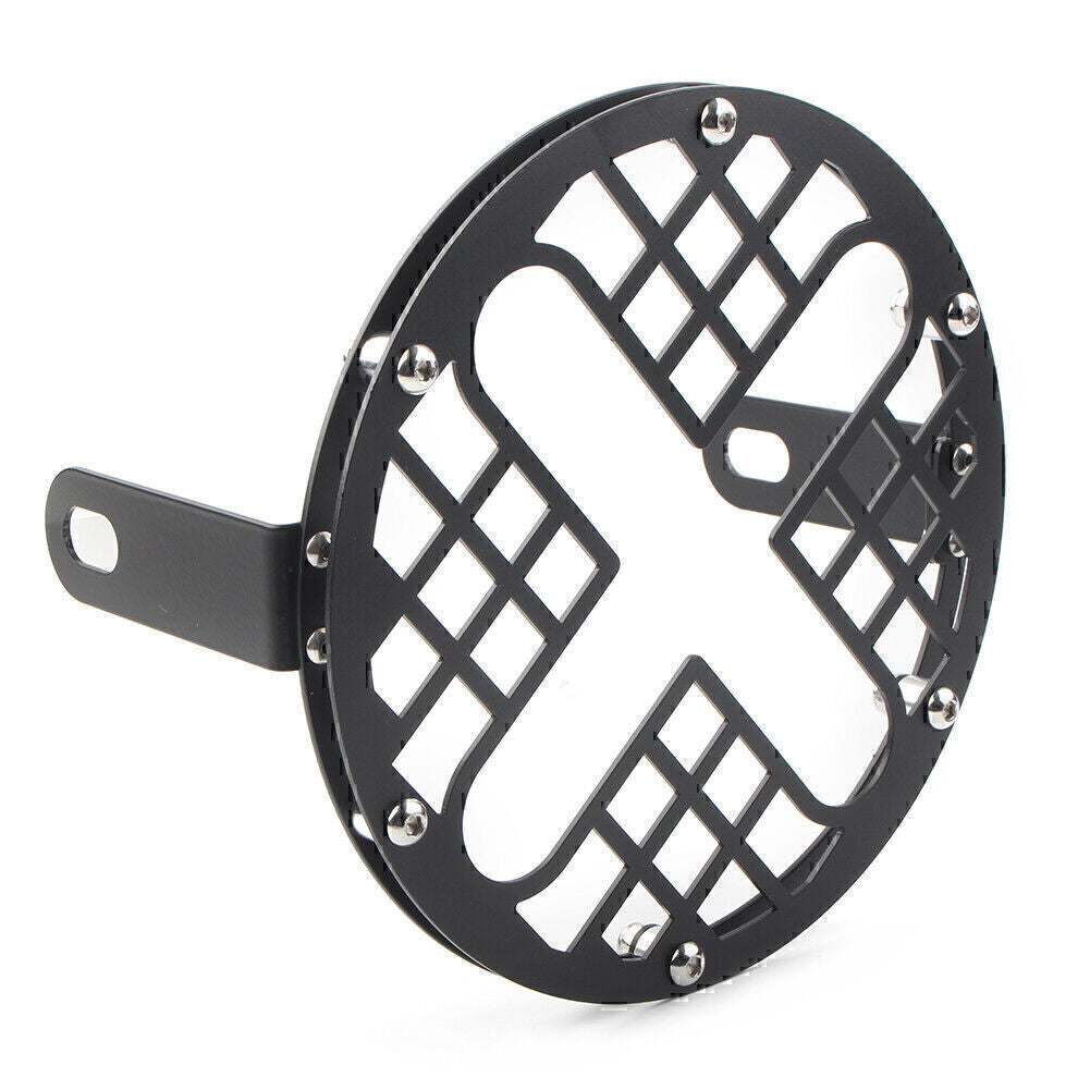 Moto Headlight Black Ring Bezels Cover Trim Kit for Honda CB150 R 2018 Thruxton