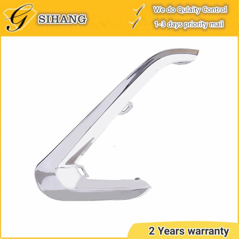 Left Front Fog Light Chrome Cover Trims for GMC Terrain 2018-2020 Driver Side