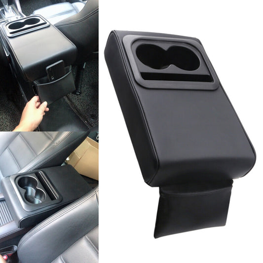 1-Piece Car Armrest Cushion, Elbow Support, Rear for Seat Cup Holder ( )