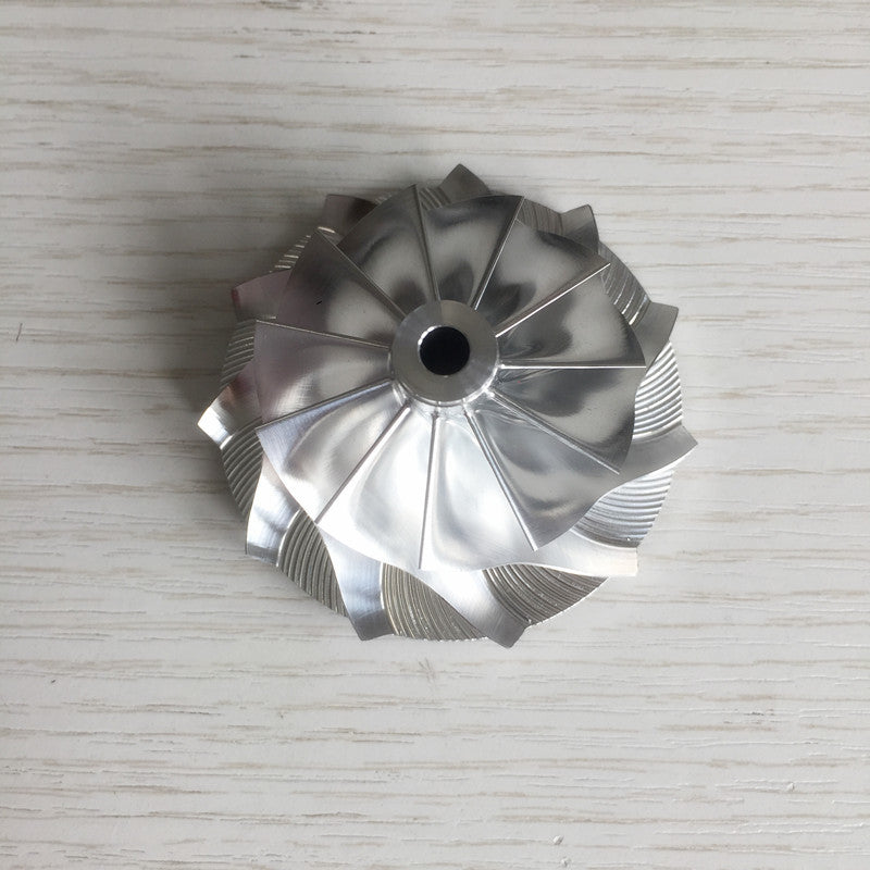 K16 5324-123-2201 45.78/61.98mm 11+0 blades billet compressor wheel