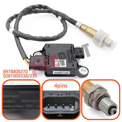 Particulate matter sensor PM 8978808270 is compatible with for Isuzu 0281009338 and 0281009339.