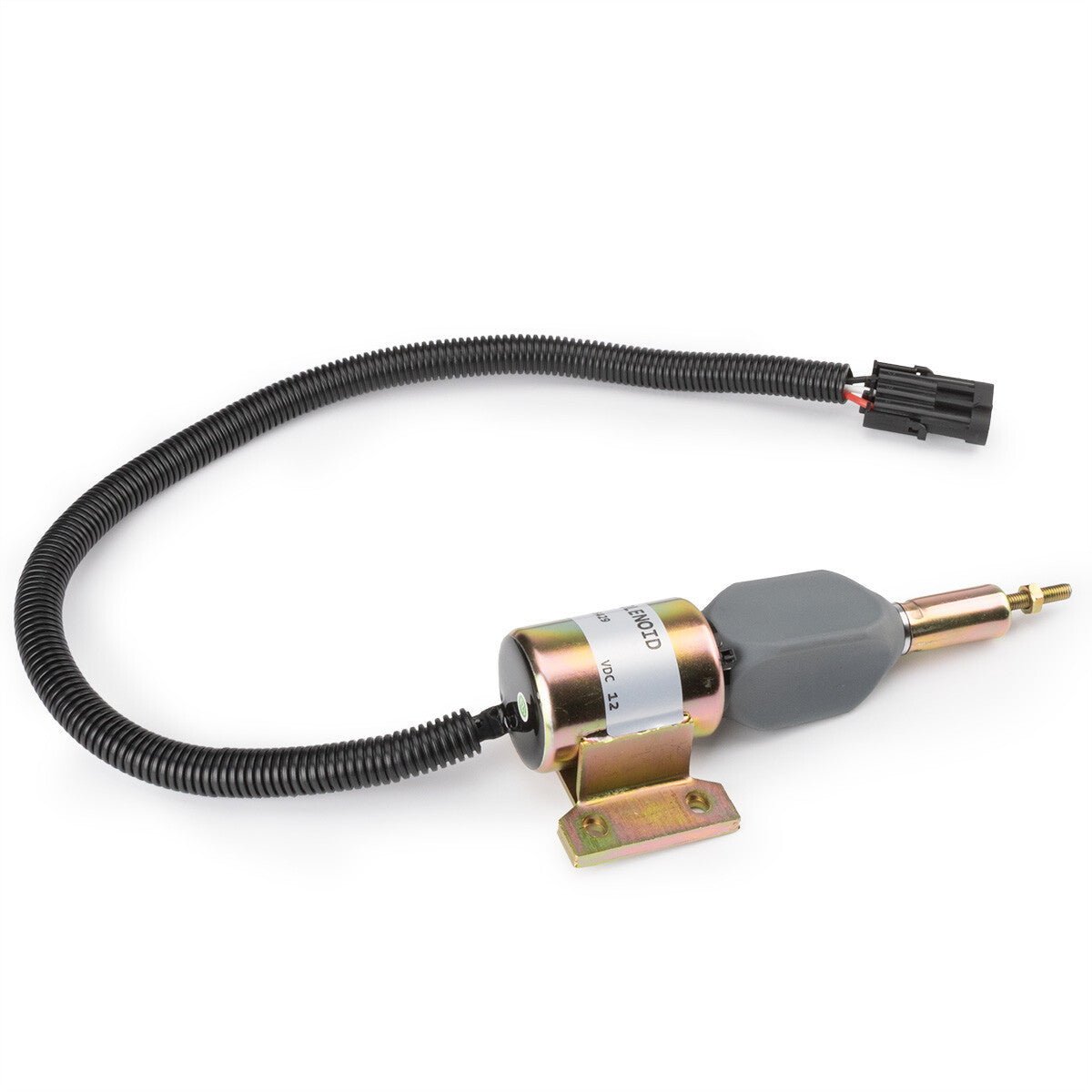 12V fuel shut-off solenoid valve SA-4941 3991167 3932529 for 6BT for Hyundai R170