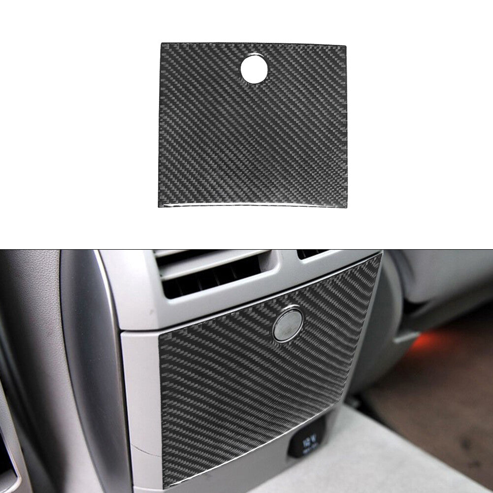 for Mercedes R-Class 2009-2012 Central Storage Case Door Trim Cover Carbon Fiber