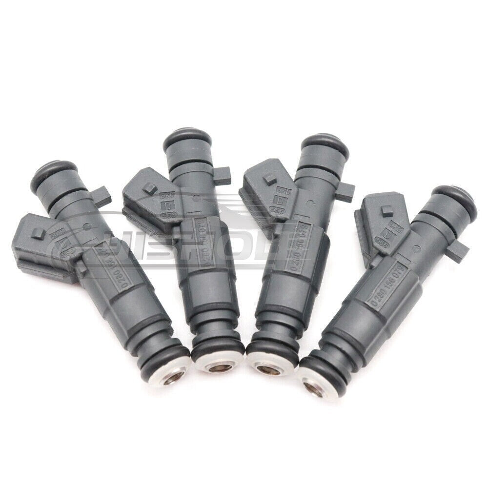 4PCS 0280156079 FUEL INJECTOR for ROVER for MG ZT-T ZS 75 1.8T 1.8L K SERIES TURBO