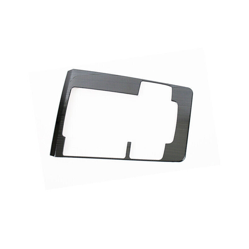 1P Black Steel Inner Gear Shift Panel Molding Cover Trim for Mazda CX-50 2023-25