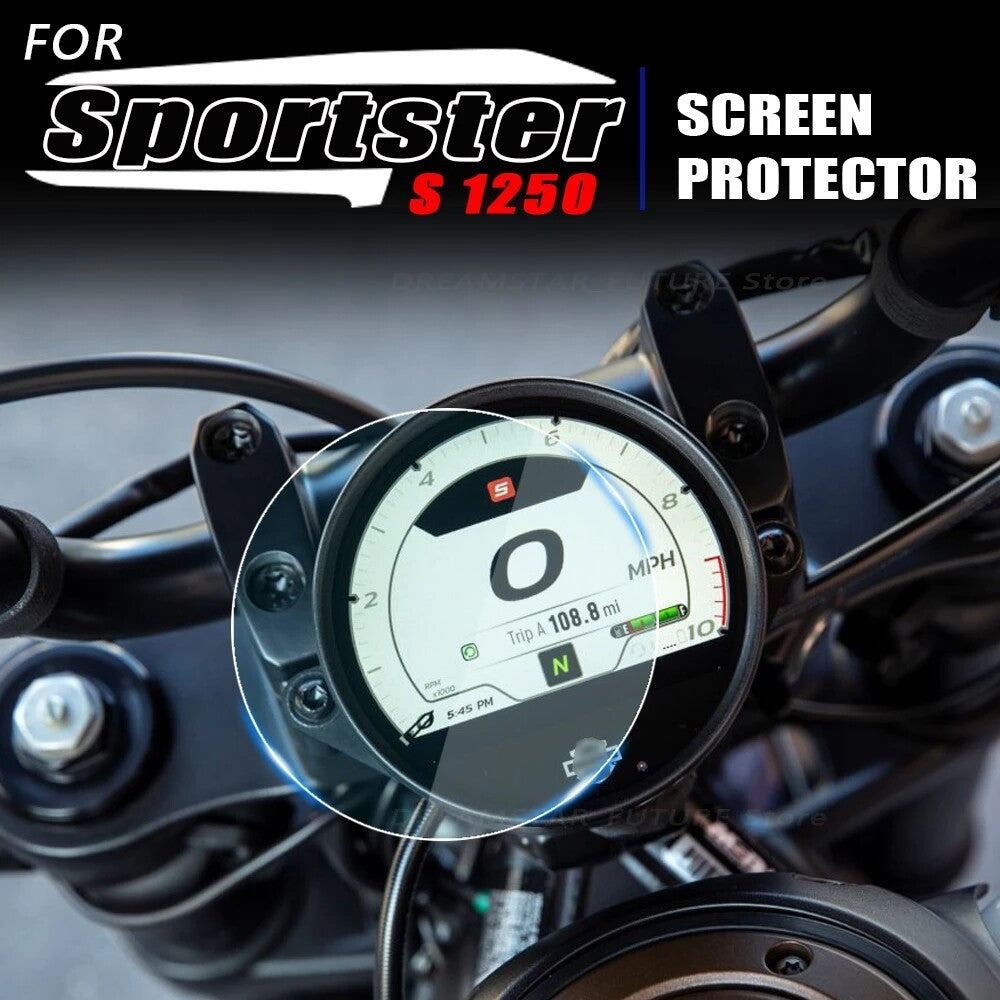 For Sportster S 1250 RH1250 Anti-scratch Film Dashboard Screen Protection Film