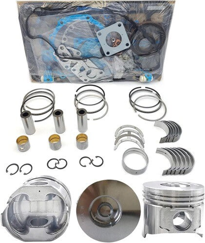 D782 Engine Overhaul Rebuild Kit FOR Kubota D782E D782-EBH D782-BH Komatsu 3D67E
