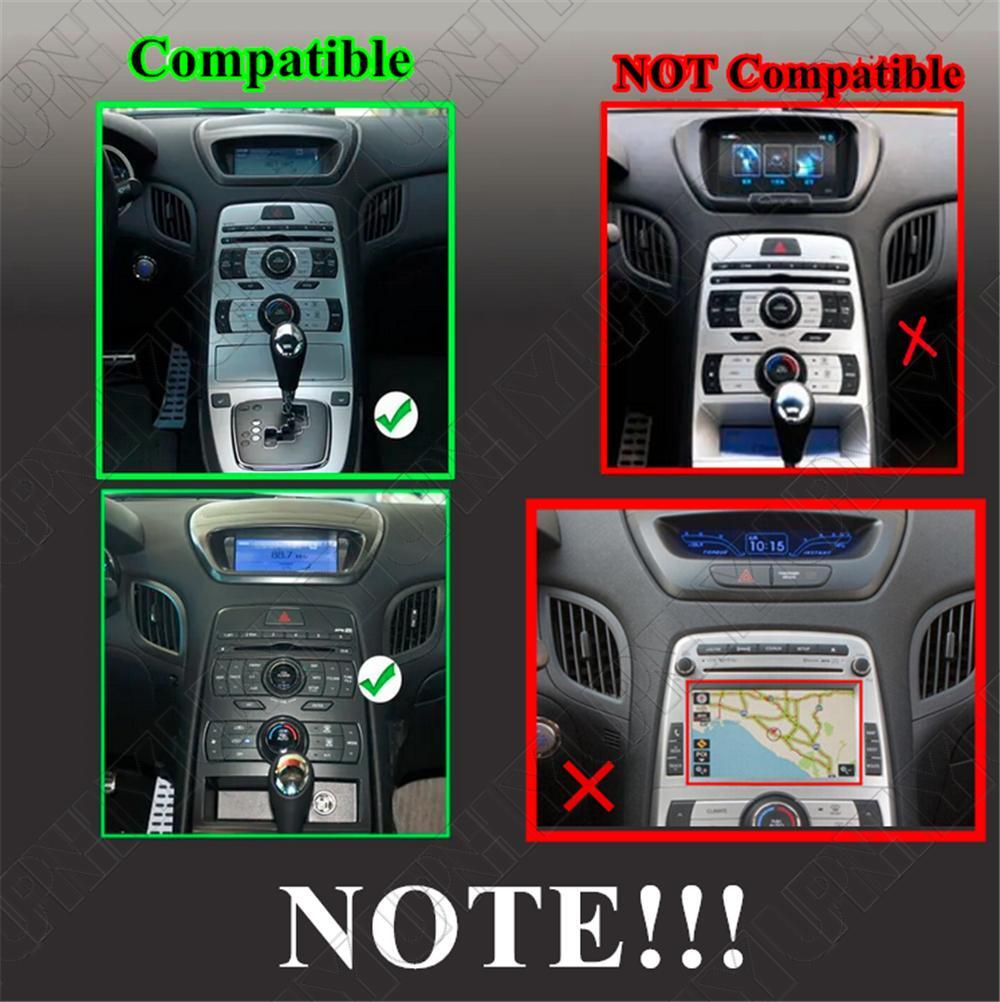 9 For 2009-12 for Hyundai for Genesis Coupe Carplay 2+32GB Radio Stereo GPS Nav Wifi FM