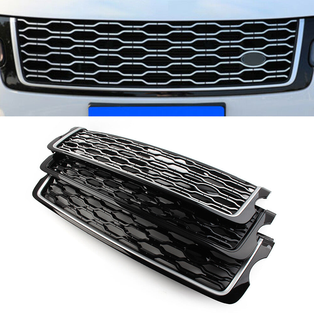 Front Bumper Upper Mesh Grille Facelift for Rover for Range Rover Vogue L405 13-2017