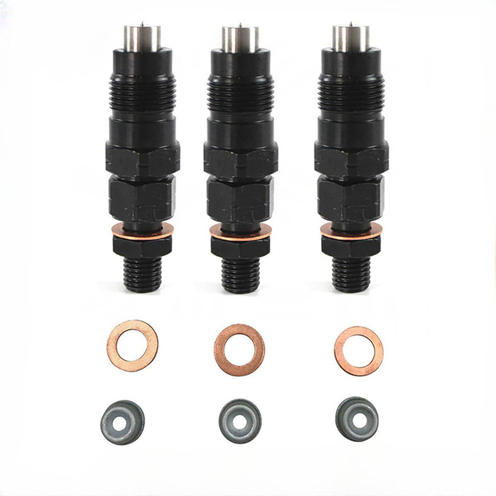 3x Fuel Injectors For Kubota D722 Engine H1600-53000 16001-53002 16001-53000